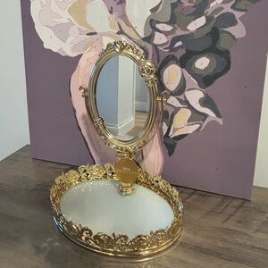 Disney Bath & Body Works Princess Mirror Body Care Tray